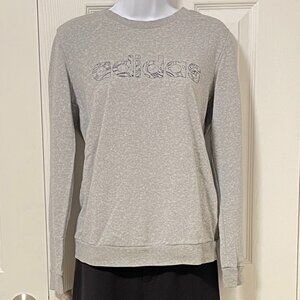Adidas Grey Crew Neck Sweater
